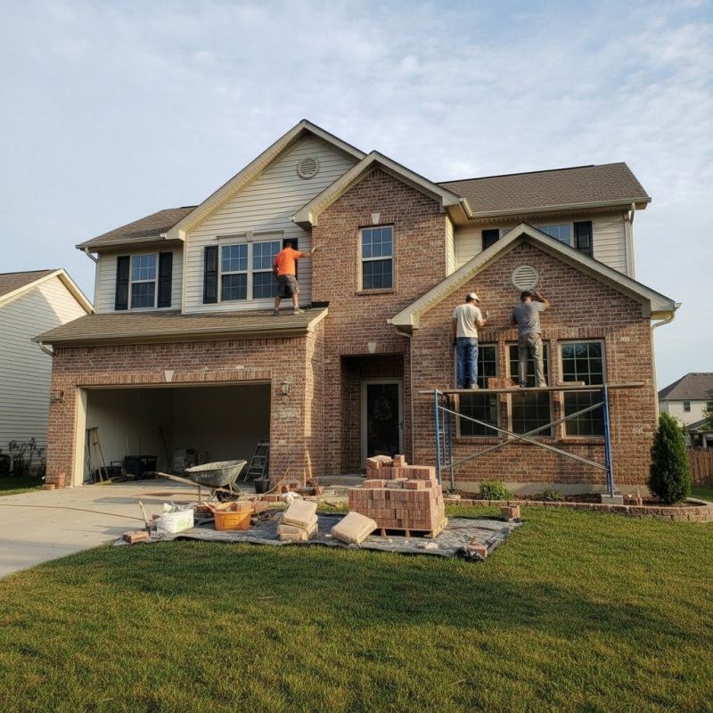 Brick Siding Installation