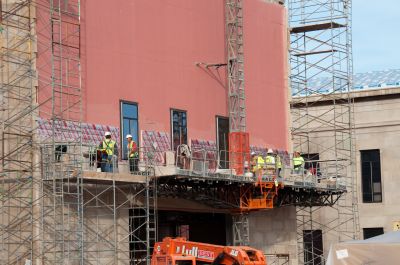 Brick Siding in Spring