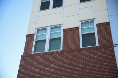 Brick Siding on Commercial Building